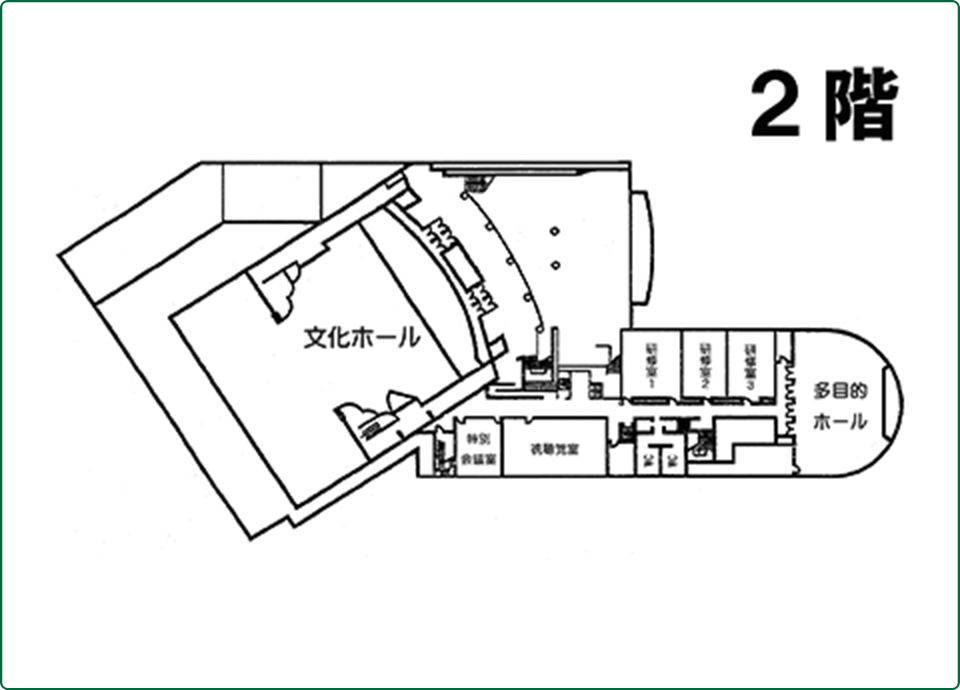 施設2階 平面図　PDF