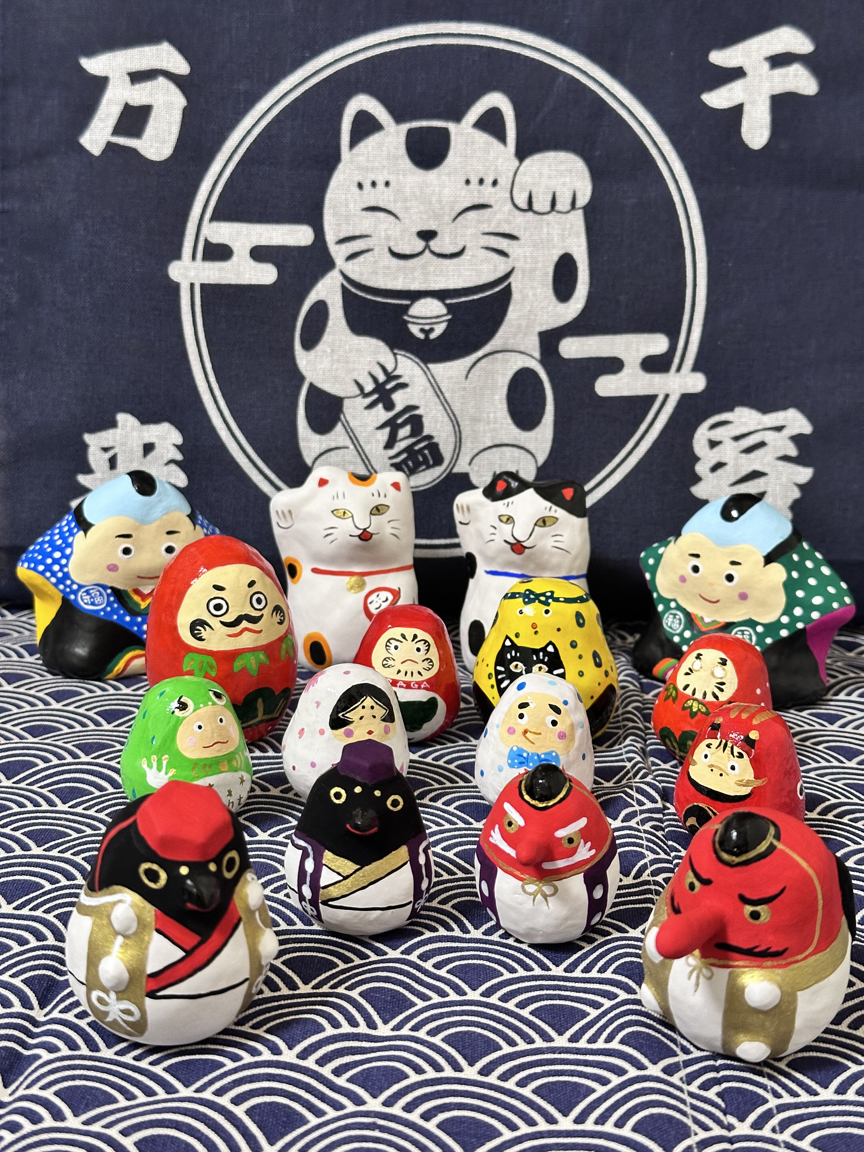 <1日講座>　だるまさんの絵付け体験